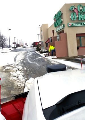 Business Cleared of Snow